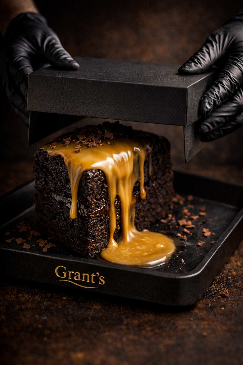 Cascade reveal close-up